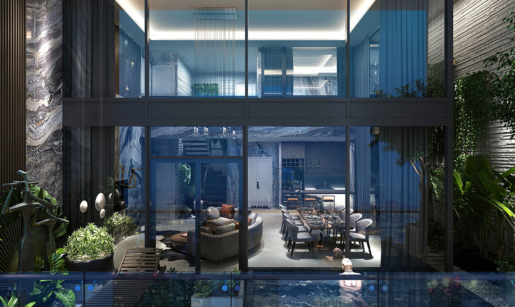Mua ngay căn hộ Penhouse The Senique Hanoi hướng Bắc, view đẹp, tầng cao